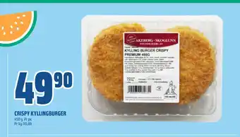 Coop Obs CRISPY KYLLINGBURGER tilbud