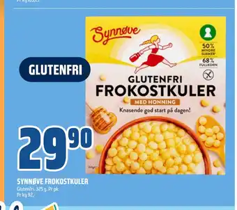 Coop Obs SYNNØVE FROKOSTKULER tilbud