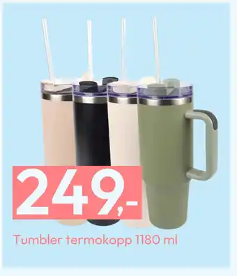 Gigaboks Tumbler termokopp 1180 ml tilbud