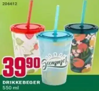 Europris DRIKKEBEGER tilbud