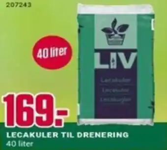 Europris LECAKULER TIL DRENERING tilbud