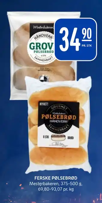 Rema 1000 FERSKE PØLSEBRØD tilbud