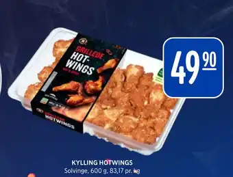 Rema 1000 KYLLING HOTWINGS tilbud