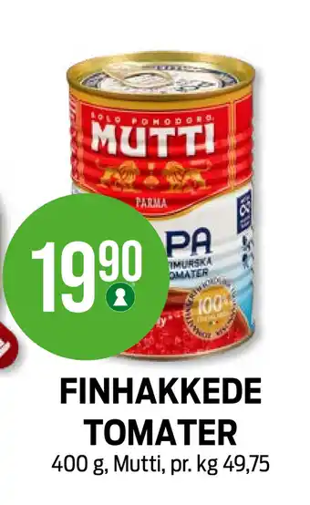 Kiwi FINHAKKEDE TOMATER tilbud