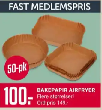Europris Cuisine bakepapir tilbud