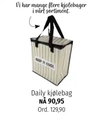 Nille Daily kjølebag tilbud
