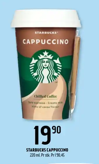 Coop Prix STARBUCKS CAPPUCCINO tilbud