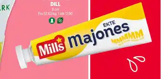 Coop Extra MILLS EKTE MAJONES tilbud