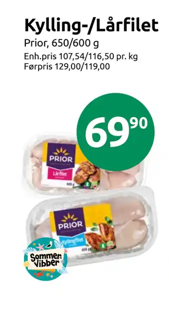 Joker Kylling-/Lårfilet tilbud