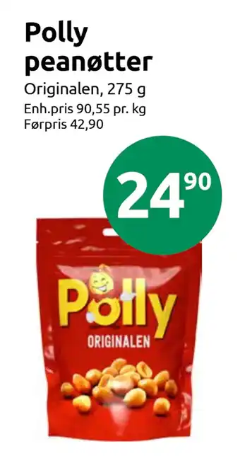 Joker Polly peanøtter tilbud