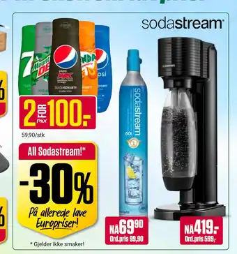 Europris All Sodastream! tilbud
