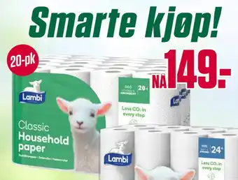 Europris LAMBI tilbud