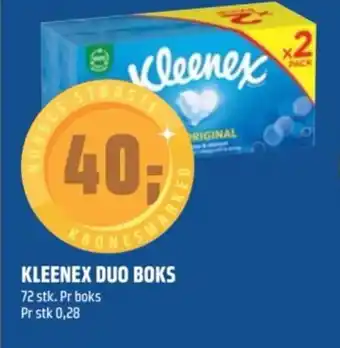 Coop Obs KLEENEX DUO BOKS tilbud