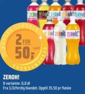 Coop Obs ZEROH! tilbud