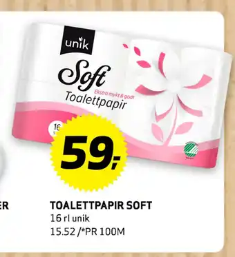 Bunnpris TOALETTPAPIR SOFT tilbud