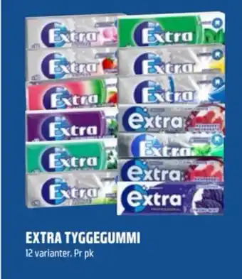 Coop Obs EXTRA TYGGEGUMMI tilbud