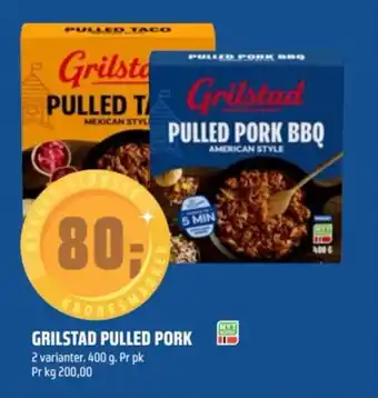 Coop Obs GRILSTAD PULLED PORK tilbud