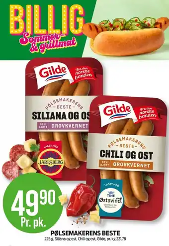 Kiwi Gilde chili & ost tilbud
