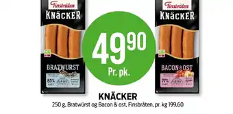 Kiwi Finsbråten knäcker bratwurst tilbud