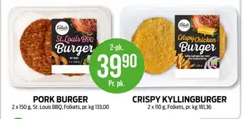 Kiwi Folkets hamburger tilbud