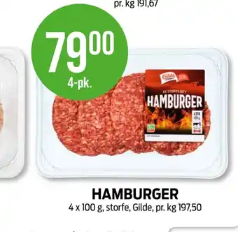 Kiwi Gilde burger tilbud