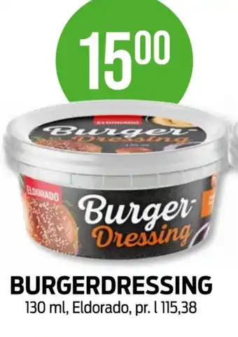 Kiwi Eldorado burgerdressing tilbud