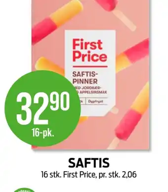 First price saftispinner