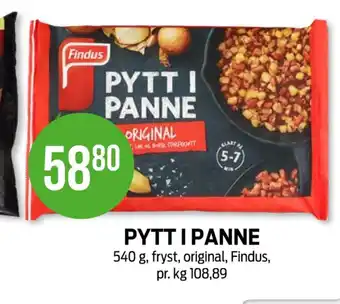 Kiwi Findus pytt i panne tilbud