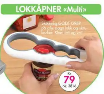 Nyttig LOKKÅPNER Multi tilbud
