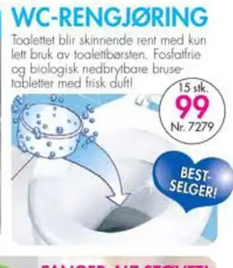 Nyttig WC-RENGJØRING tilbud