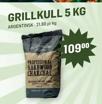 Holdbart GRILLKULL 5 KG tilbud
