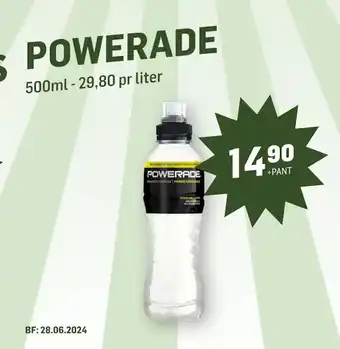Holdbart POWERADE tilbud
