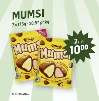 Holdbart MUMSI tilbud
