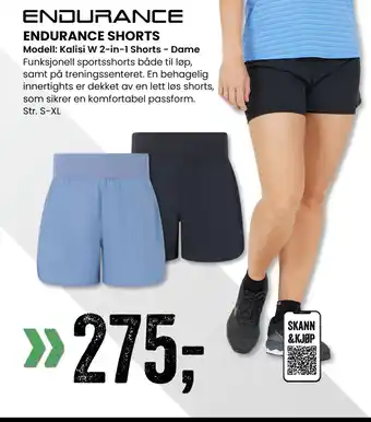 Sport Outlet ENDURANCE SHORTS tilbud