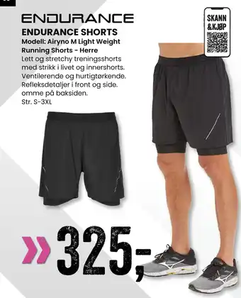 Sport Outlet ENDURANCE SHORTS tilbud