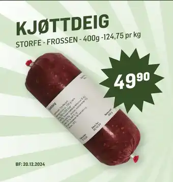 Holdbart KJØTTDEIG tilbud