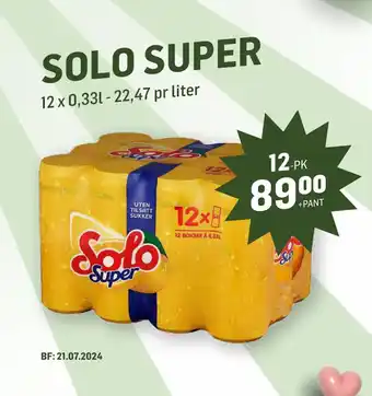 Holdbart SOLO SUPER tilbud