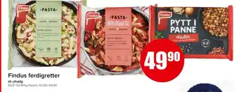 Spar Findus ferdigretter tilbud