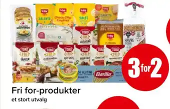 Spar Fri for-produkter tilbud