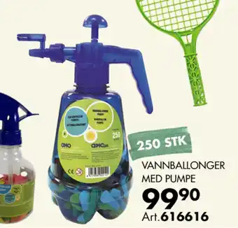 Sparkjøp VANNBALLONGER MED PUMPE tilbud