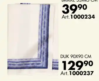 Sparkjøp DUK 90X90 CM tilbud