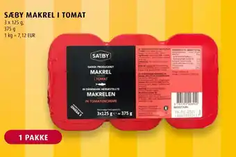 Scandinavian Park SÆBY MAKREL I TOMAT tilbud