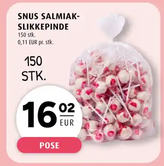 Scandinavian Park SNUS SALMIAKSLIKKEPINDE tilbud