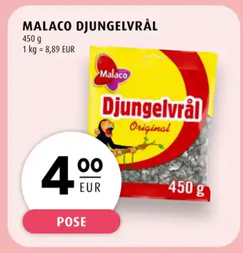 Scandinavian Park MALACO DJUNGELVRÅL tilbud