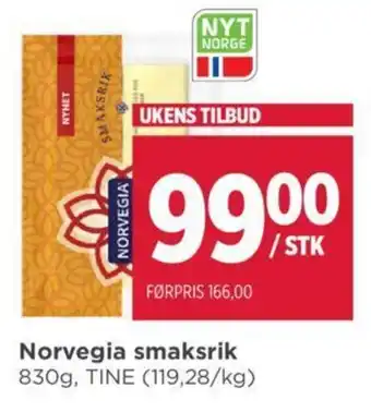 Meny Norvegia smaksrik tilbud