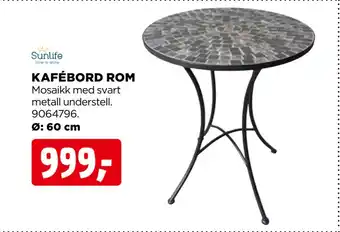 jem & fix KAFÉBORD ROM tilbud