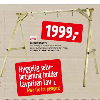 jem & fix HUSKESTATIV tilbud