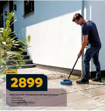 Megaflis Nilfisk Core 150-10 Powercontrol DP høytrykksspyler tilbud