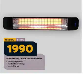 Megaflis Provida calor carbon terrassevarmer tilbud