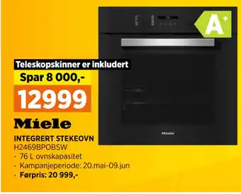 POWER INTEGRERT STEKEOVN tilbud